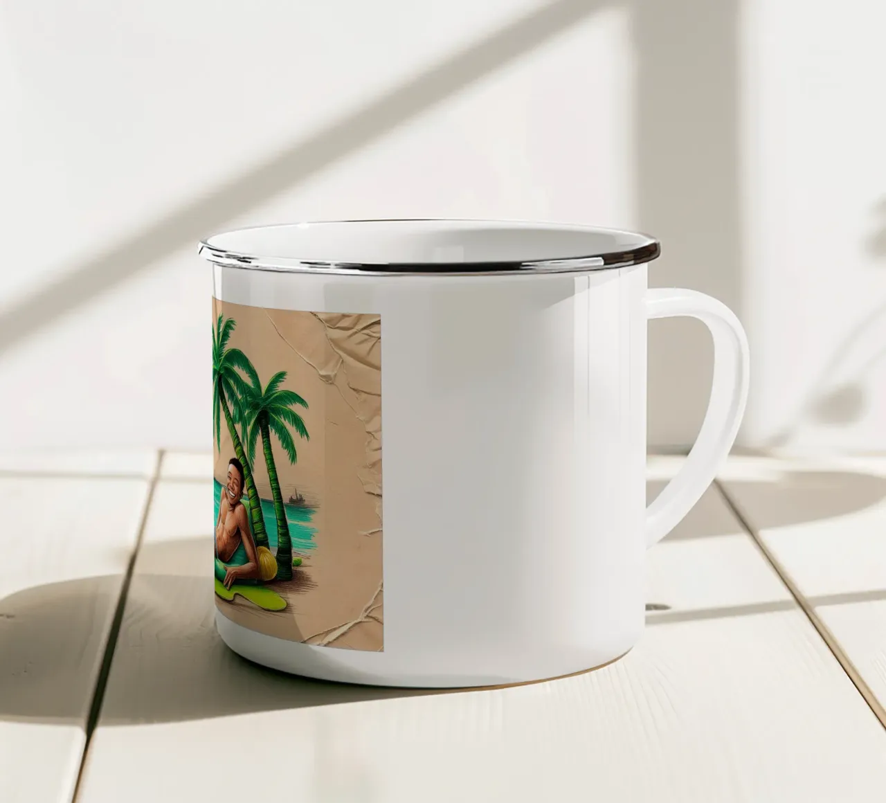Jeff Buckley tazza in smalto da detupngentup