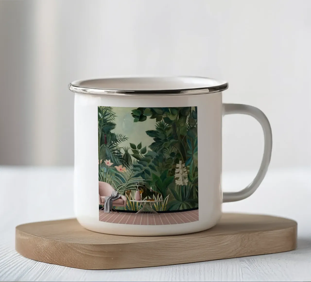condizioni che rendono la mente calma tazza in smalto da taylor shop