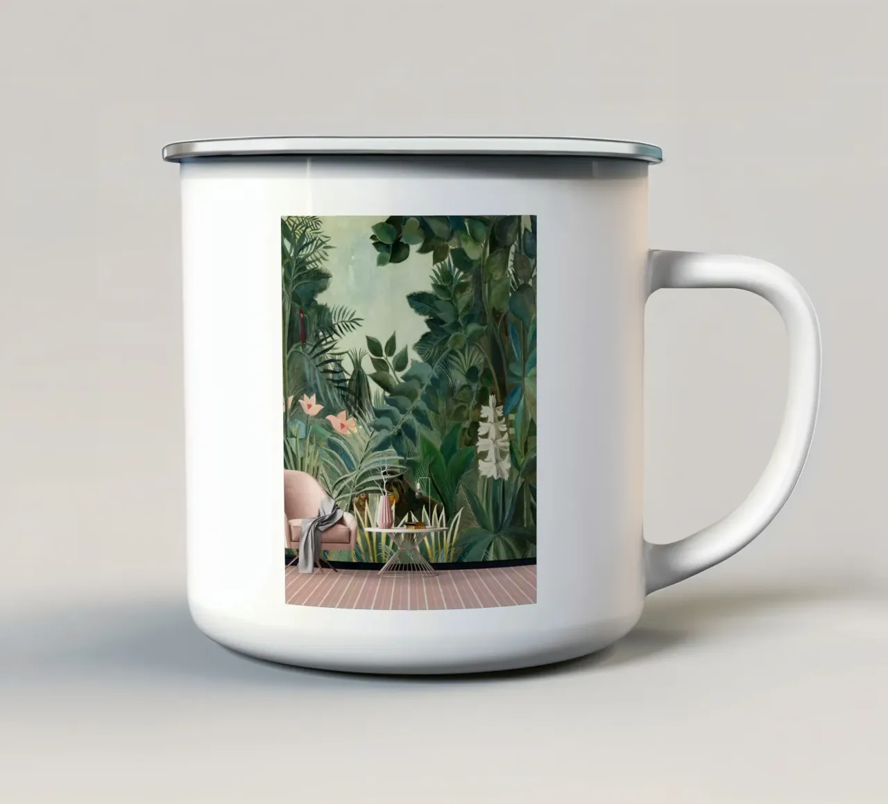 condizioni che rendono la mente calma tazza in smalto da taylor shop