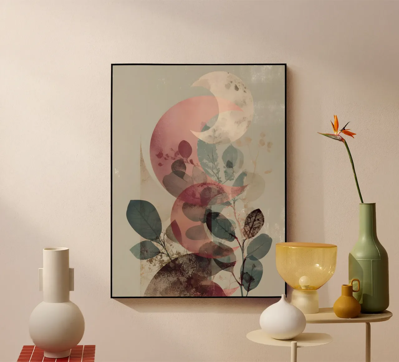 Abstract Moon plexiglass da Gypsy Galleria