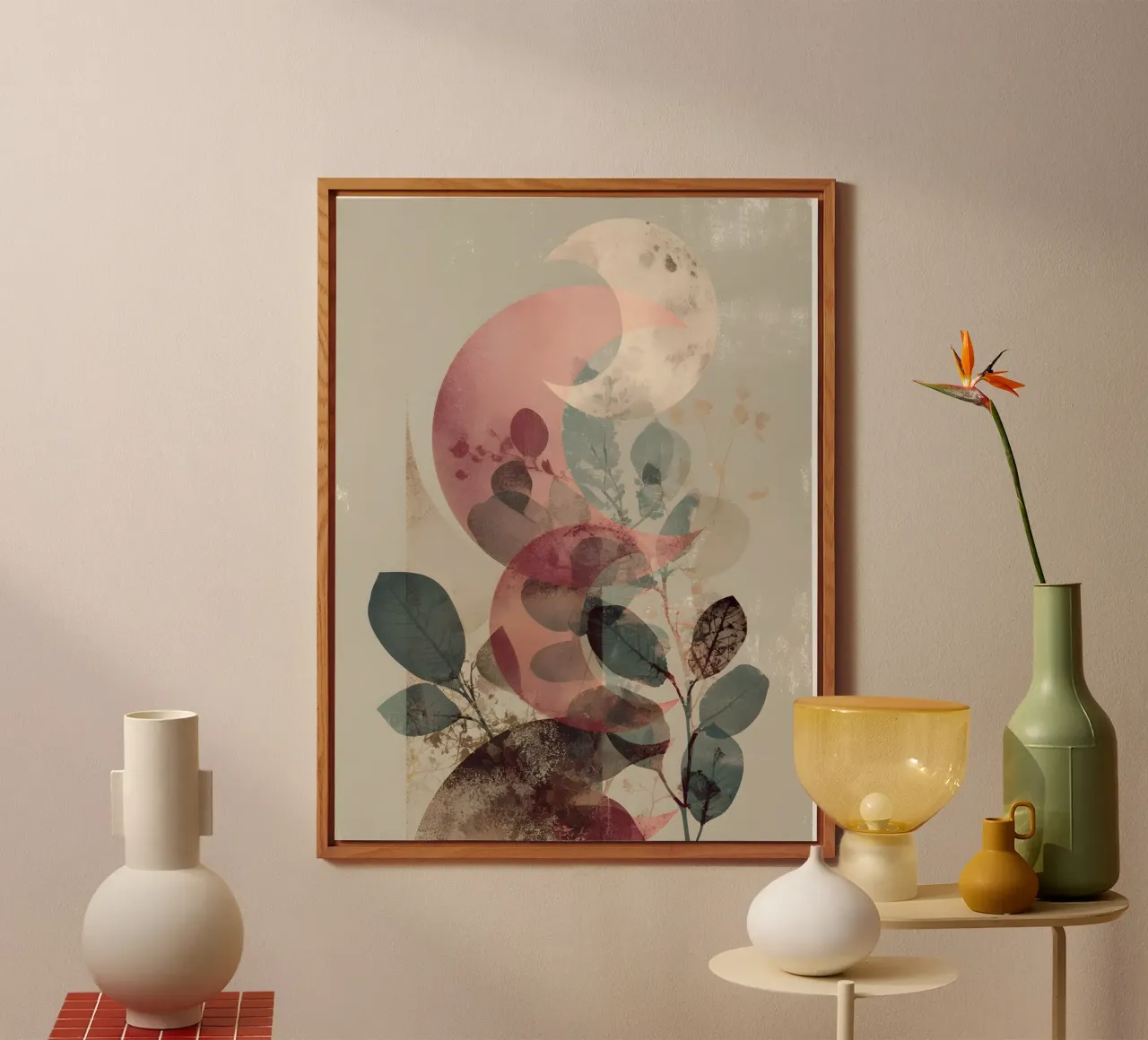 Abstract Moon alluminio dibond da Gypsy Galleria