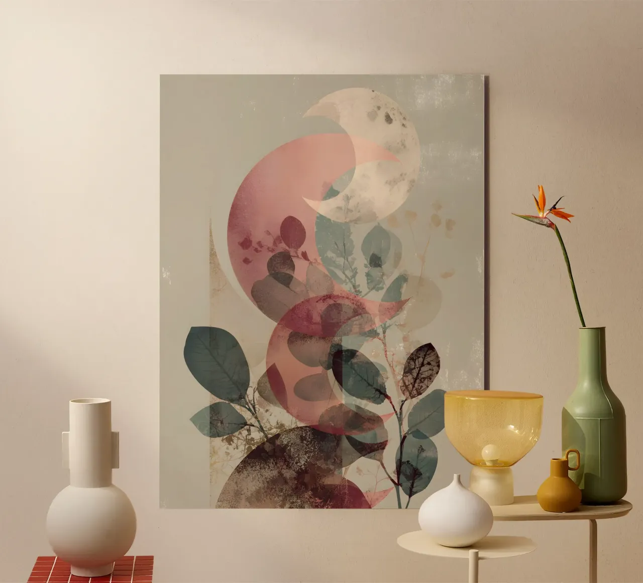 Abstract Moon alluminio dibond da Gypsy Galleria