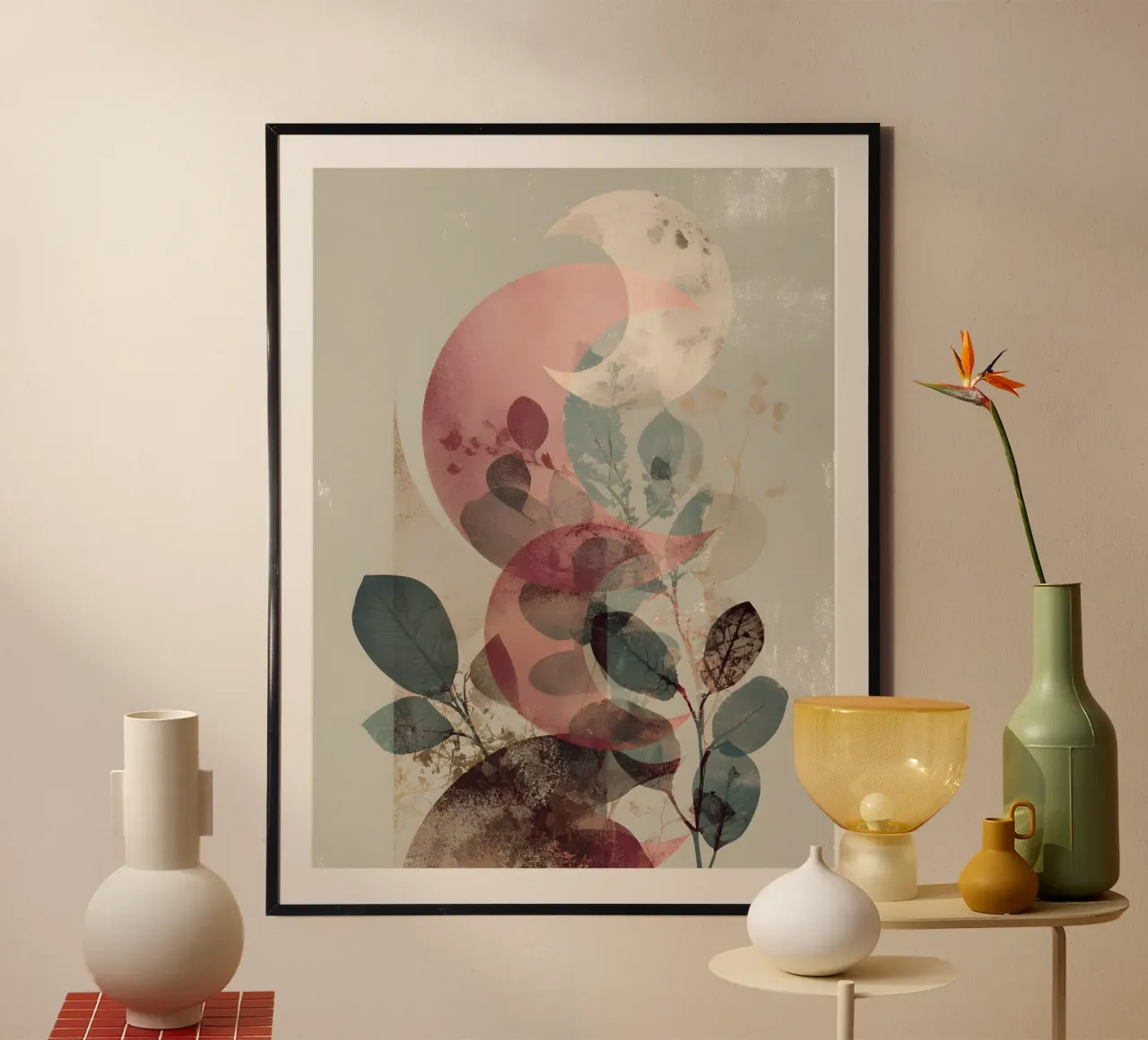 Abstract Moon poster da Gypsy Galleria