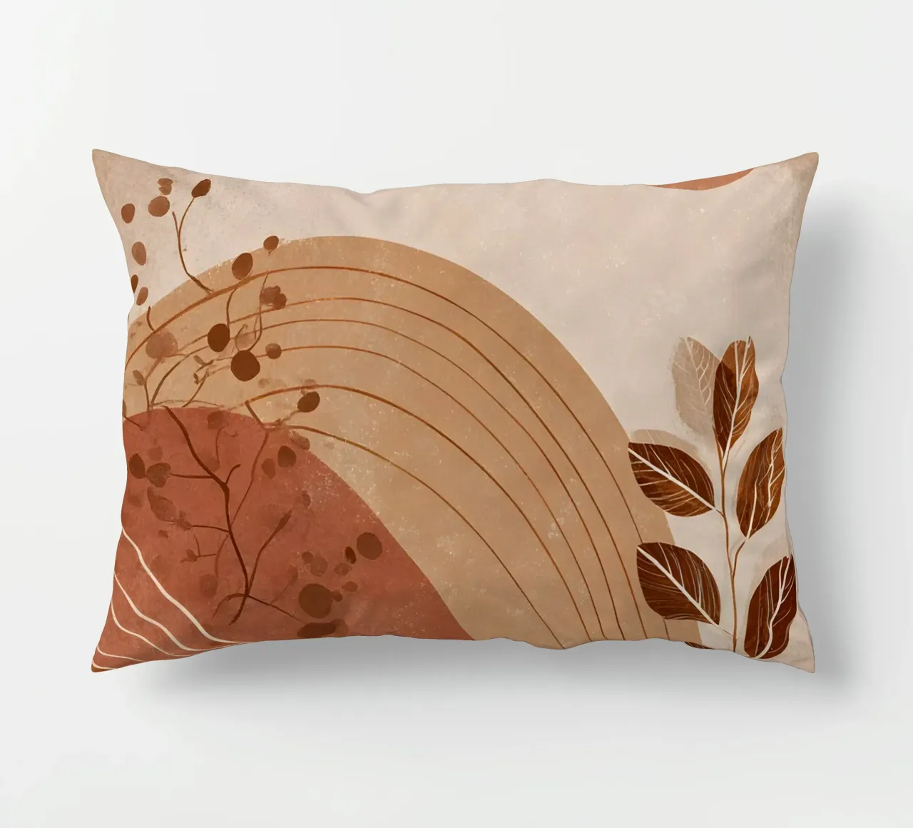 Earthy Boho Abstract cuscino da Gypsy Galleria