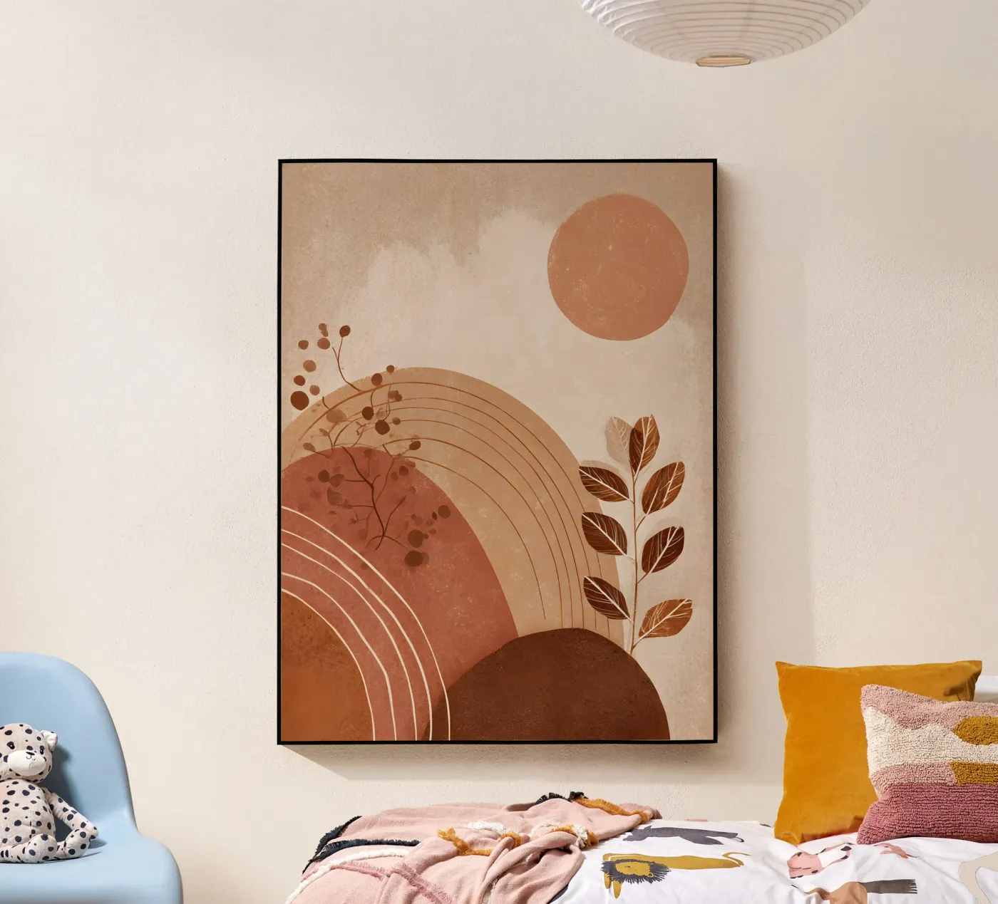 Earthy Boho Abstract plexiglass da Gypsy Galleria