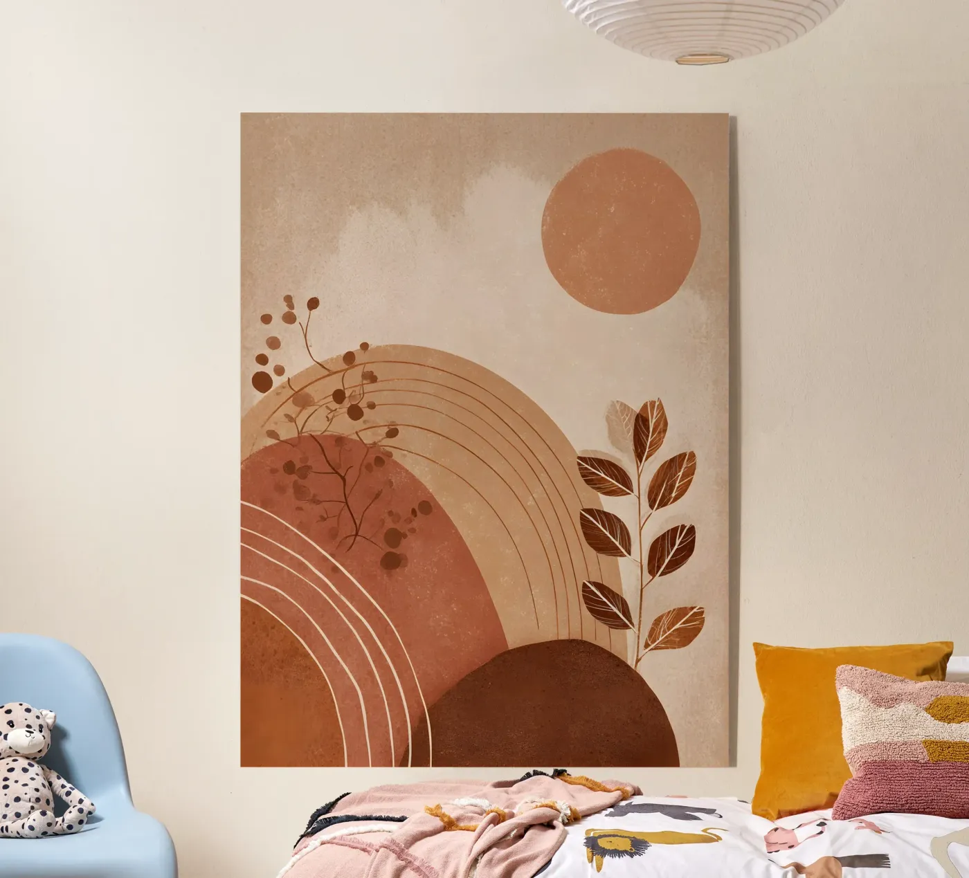 Earthy Boho Abstract plexiglass da Gypsy Galleria