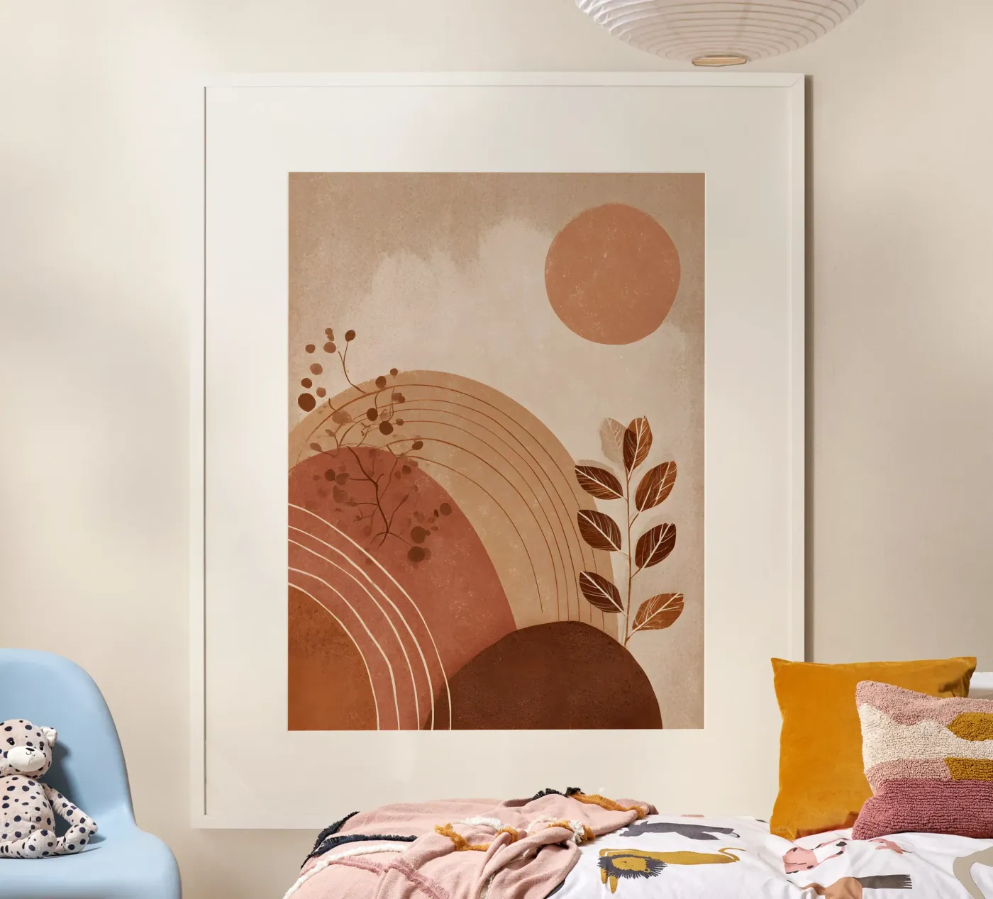 Earthy Boho Abstract poster da Gypsy Galleria