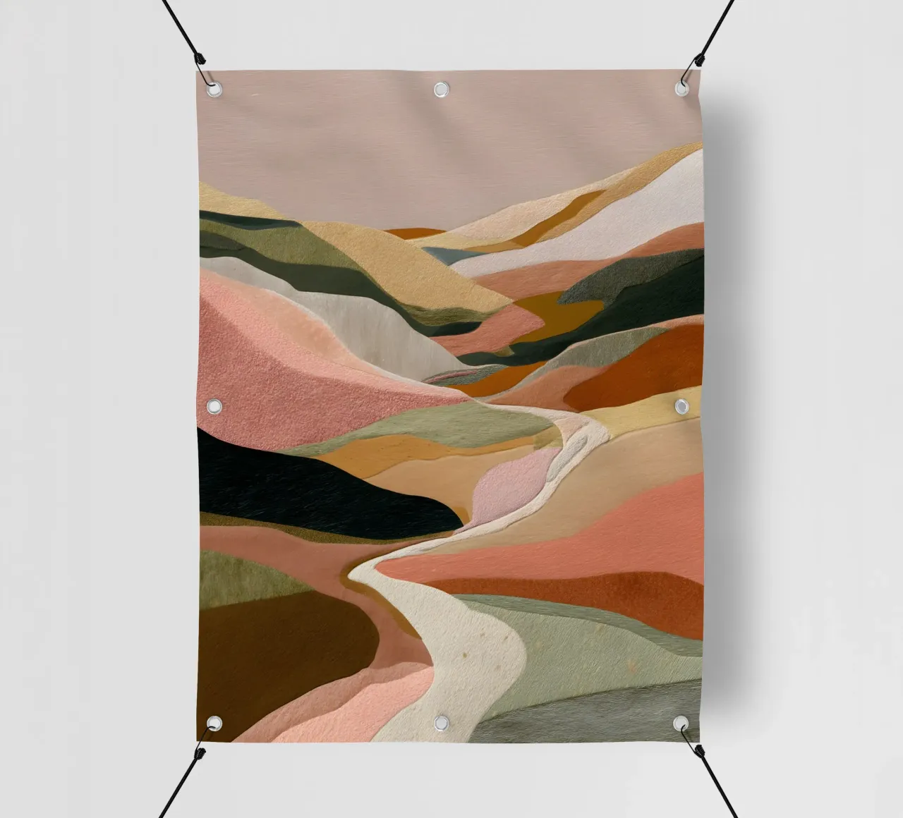 Serene Mountains pvc cover by Gypsy Galleria