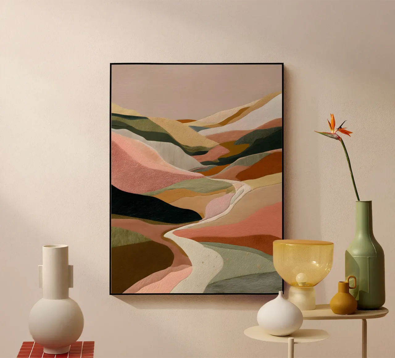 Serene Mountains plexiglass da Gypsy Galleria