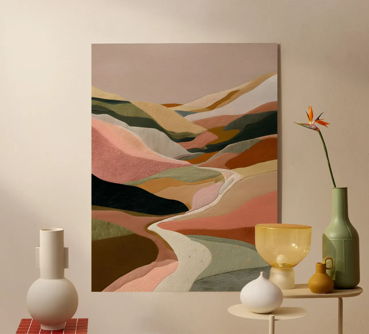 Serene Mountains plexiglass da Gypsy Galleria