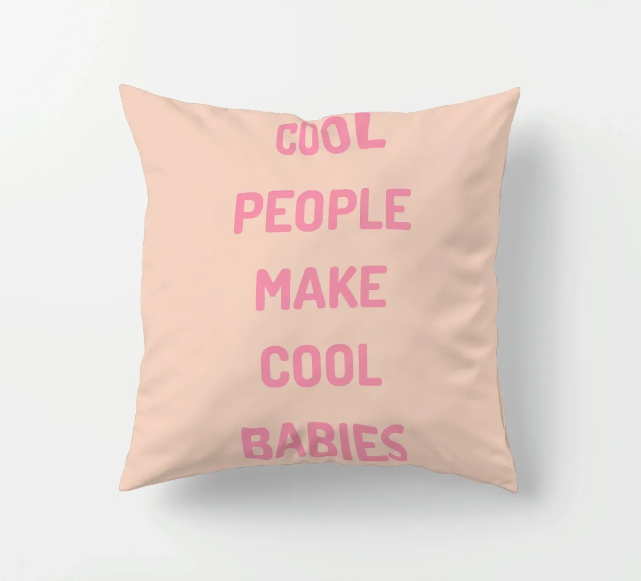 COOL BABIES cuscino da Words Worth Printing