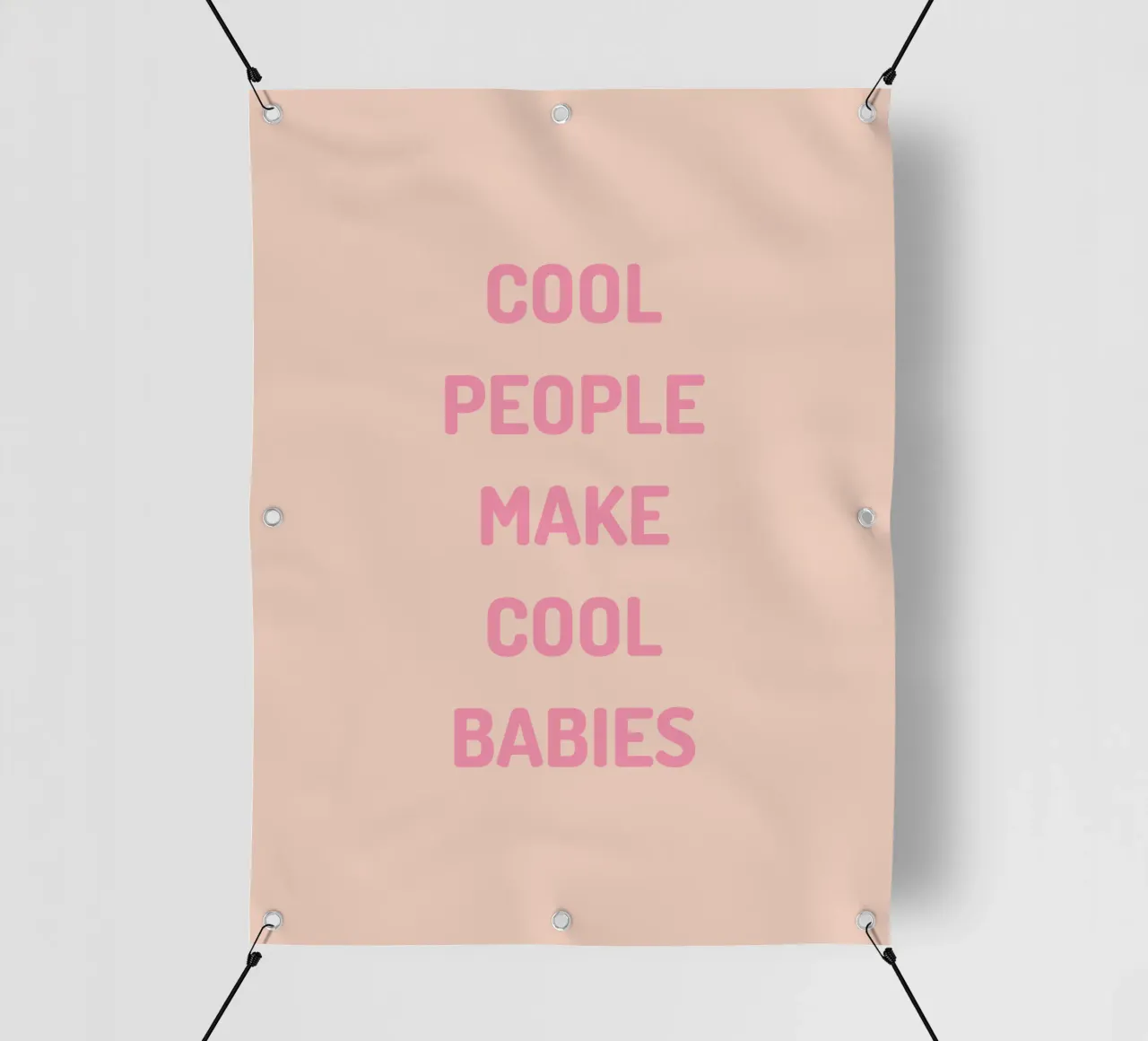 COOL BABIES telo in pvc da Words Worth Printing