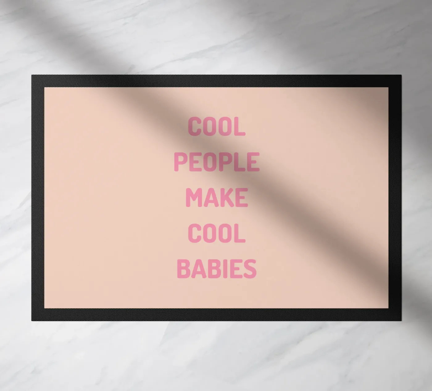 COOL BABIES deurmat van Words Worth Printing
