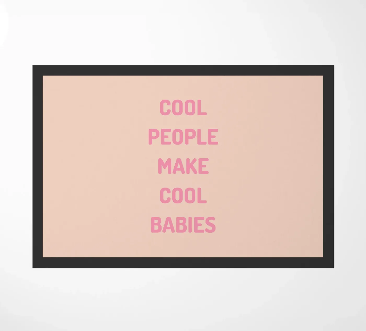 COOL BABIES deurmat van Words Worth Printing