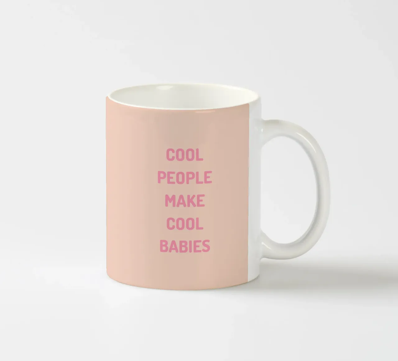 COOL BABIES tazza in ceramica da Words Worth Printing