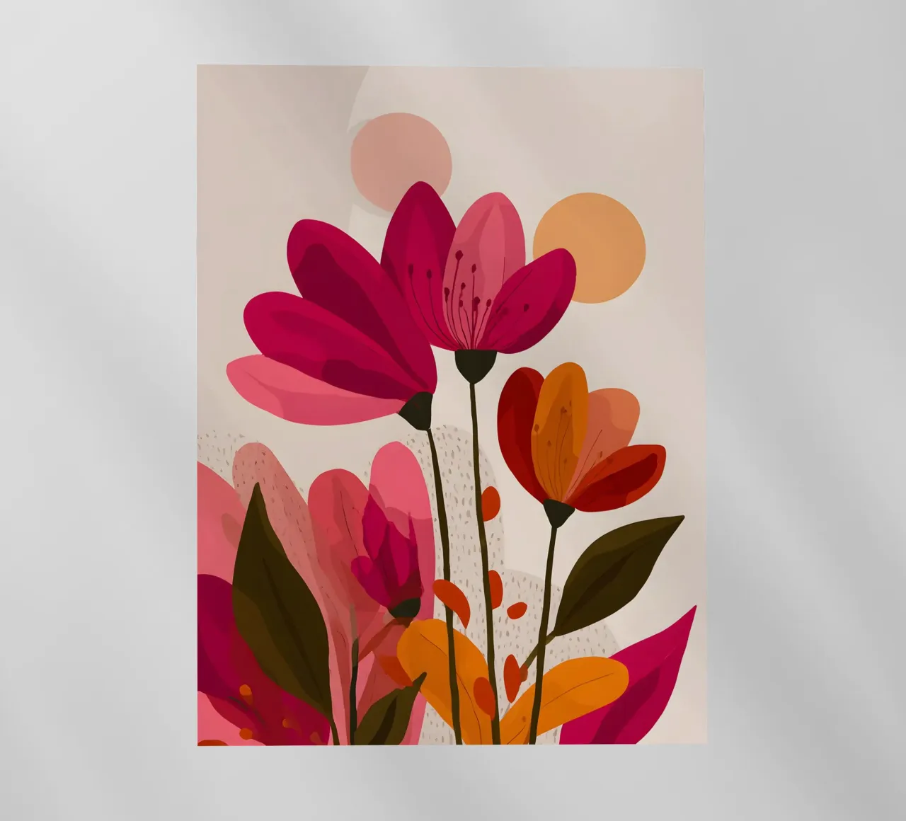 Minimal Floral backlit film by Gypsy Galleria