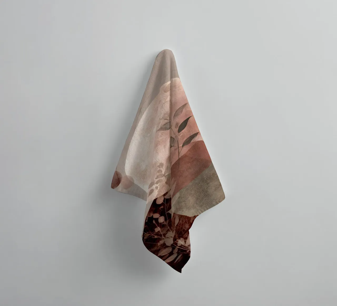Full Moon Abstract towel by Gypsy Galleria
