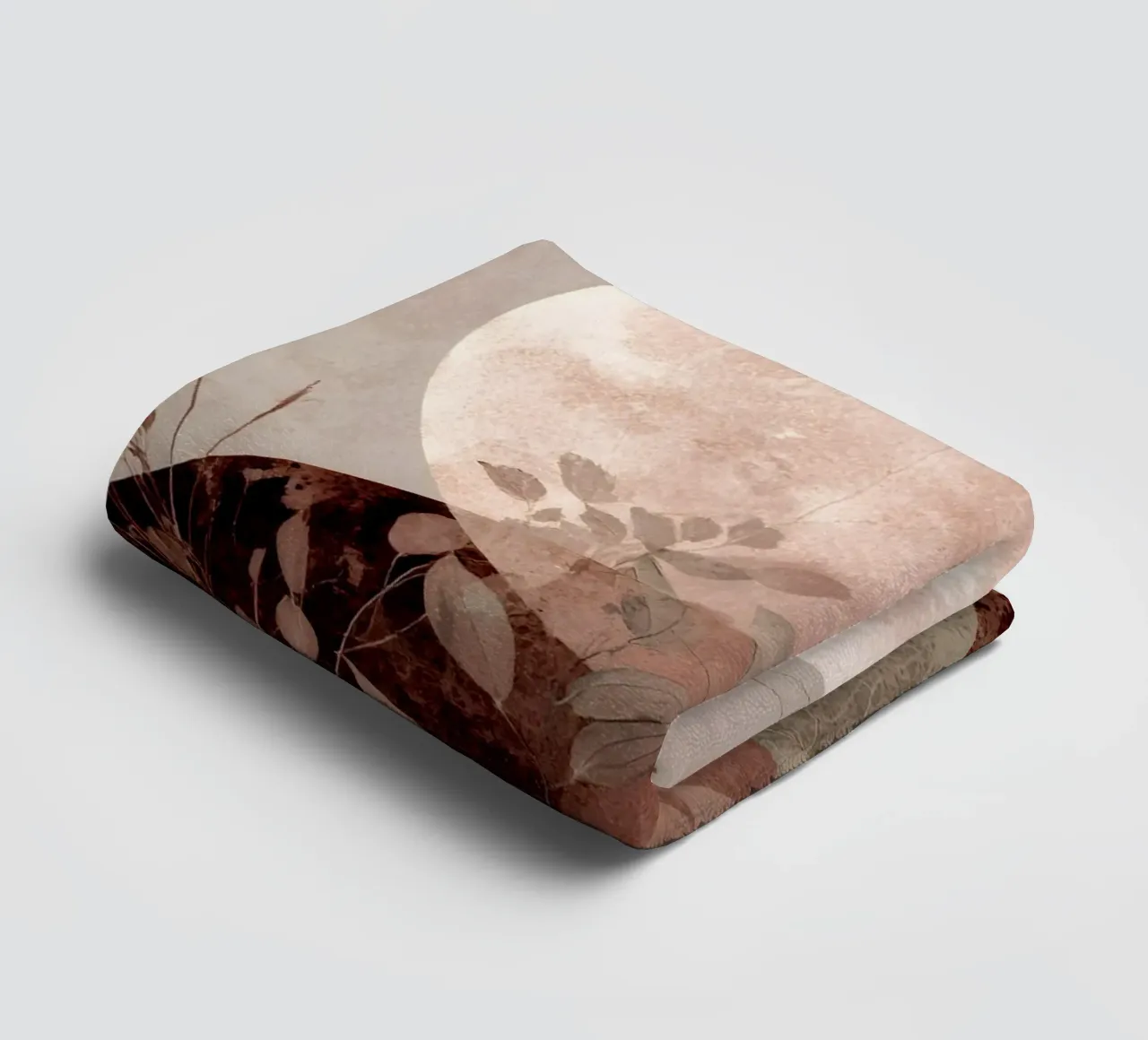 Full Moon Abstract towel by Gypsy Galleria