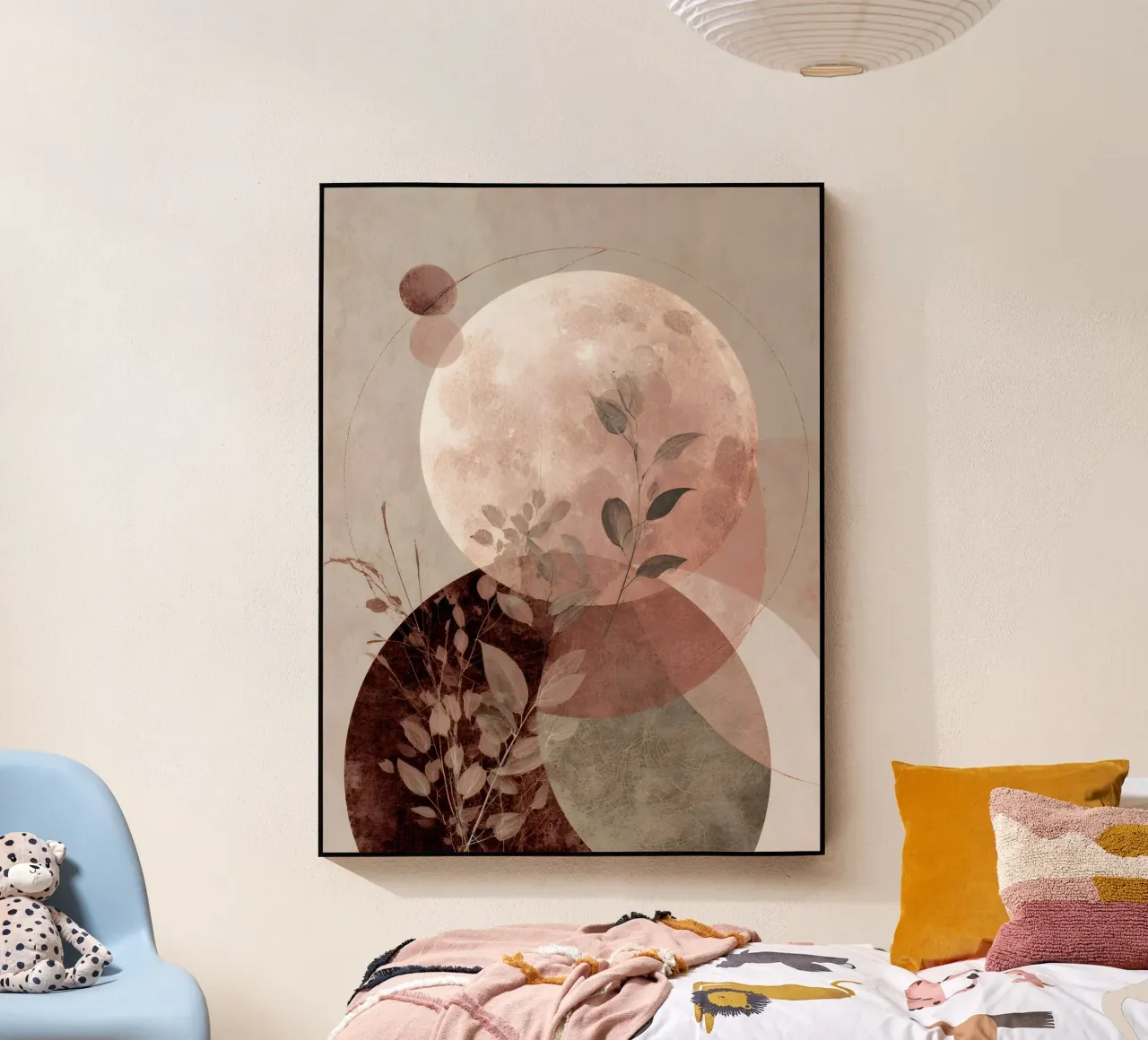 Full Moon Abstract metacrilato de Gypsy Galleria