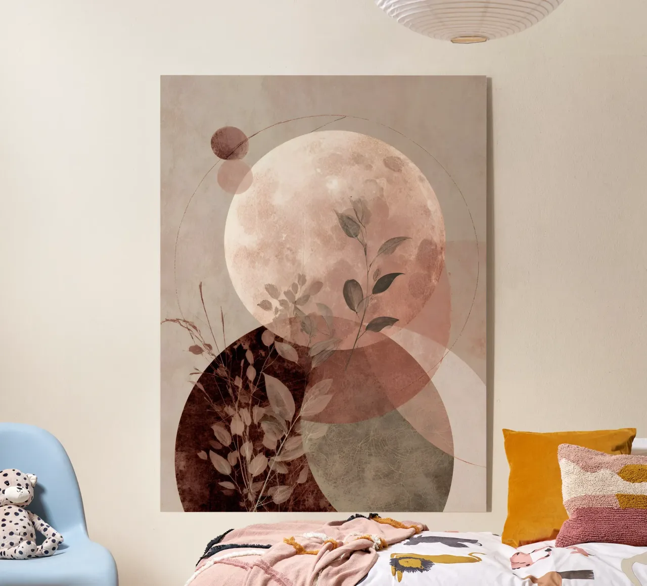 Full Moon Abstract metacrilato de Gypsy Galleria