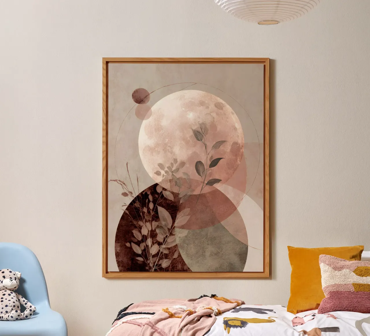 Full Moon Abstract pannello forex da Gypsy Galleria