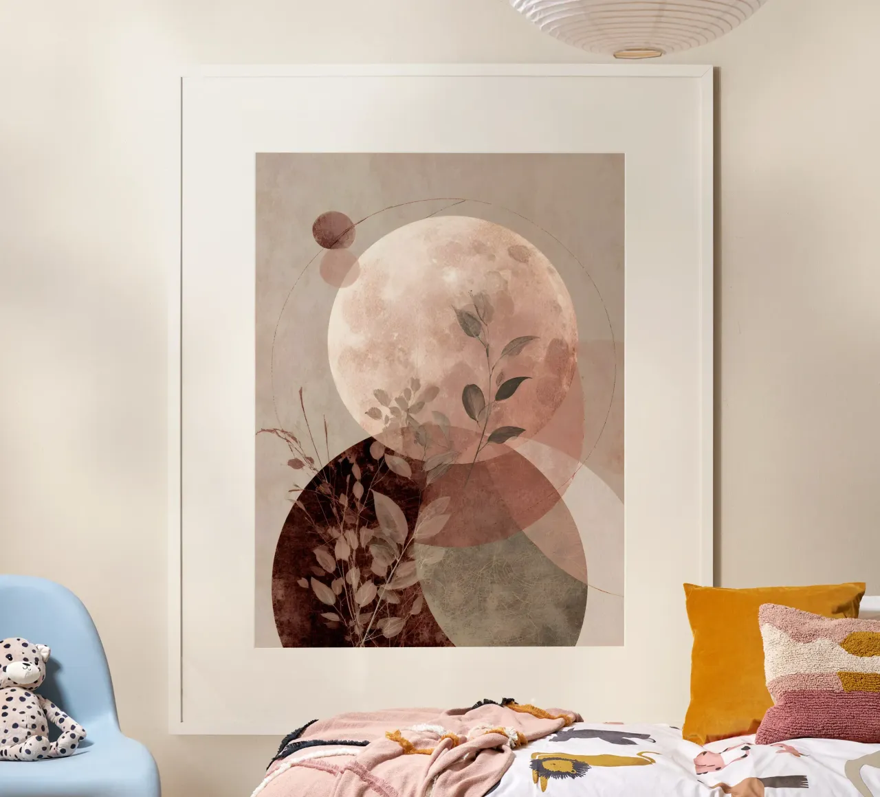 Full Moon Abstract poster da Gypsy Galleria