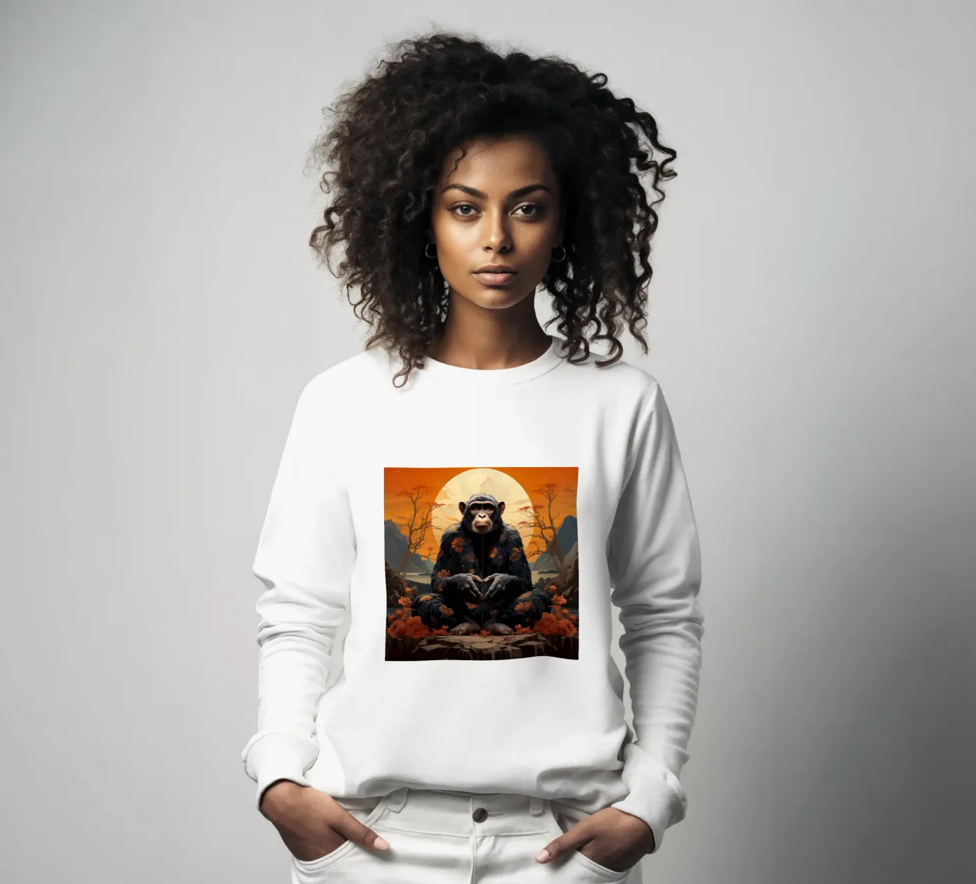 Zen felpa da Art Unleashed
