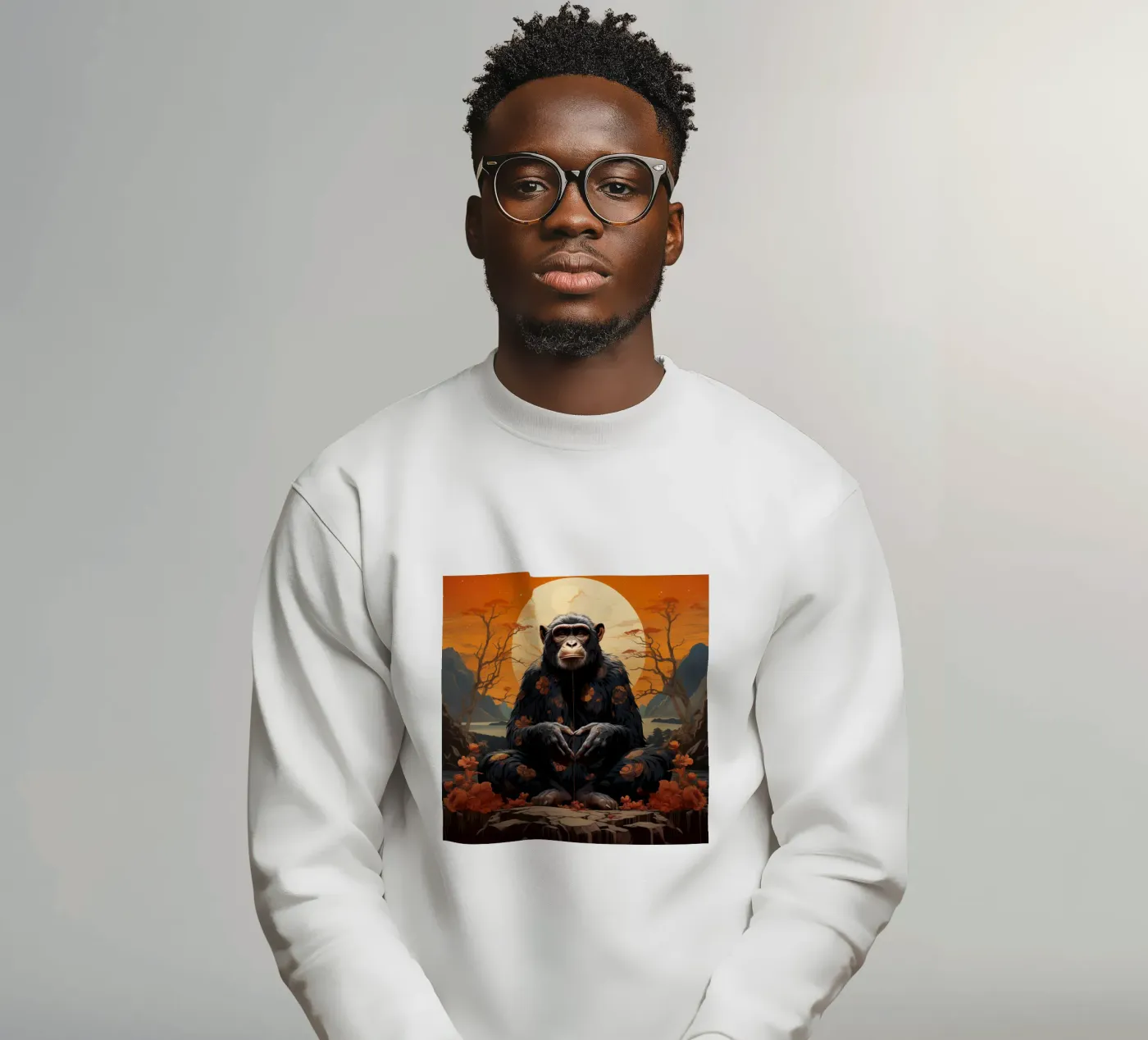 Zen felpa da Art Unleashed