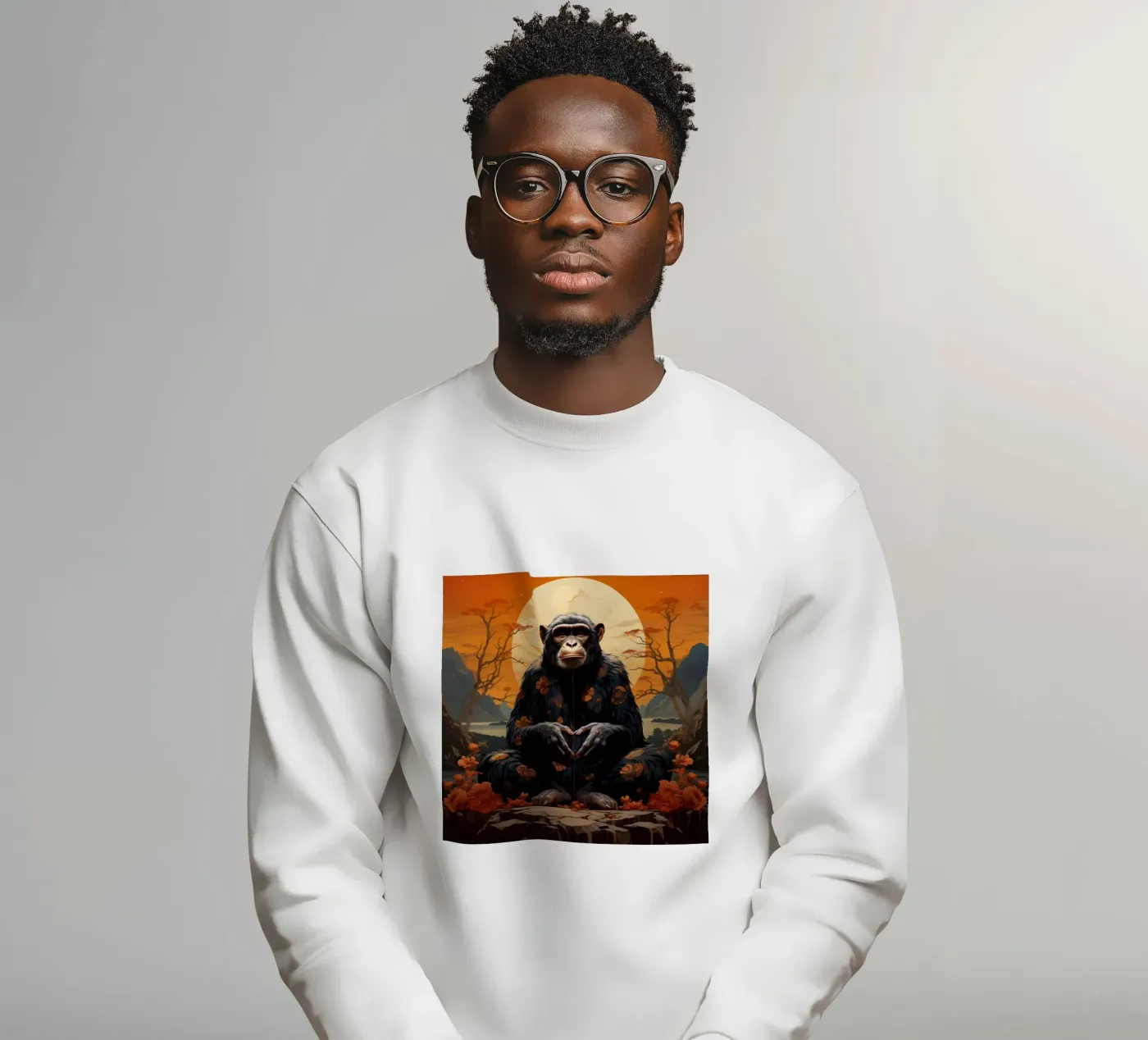 Zen felpa da Art Unleashed