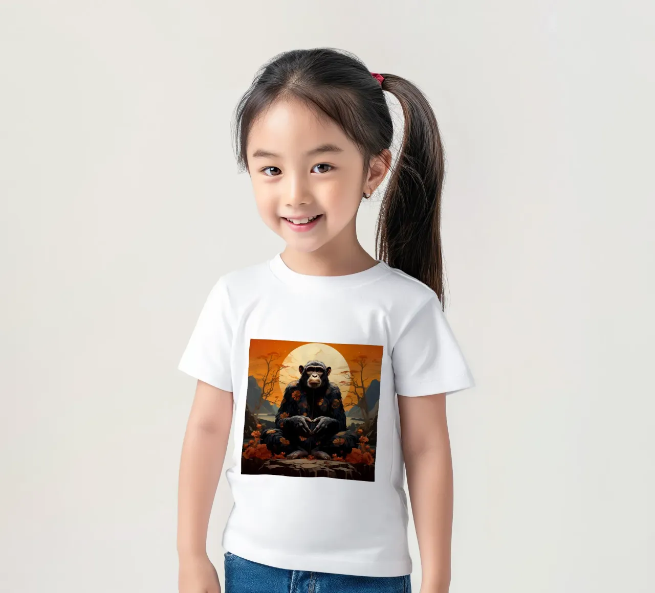 Zen t-shirt bambini da Art Unleashed