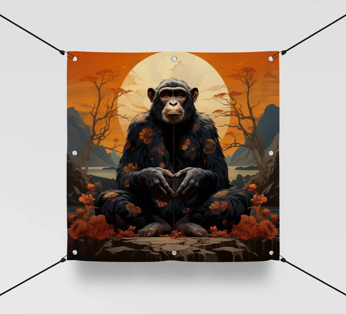 Zen pvc cover by Art Unleashed
