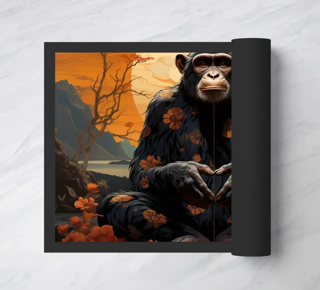 Zen Fußmatte von Art Unleashed