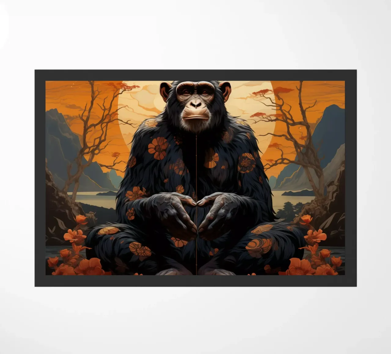 Zen Fußmatte von Art Unleashed