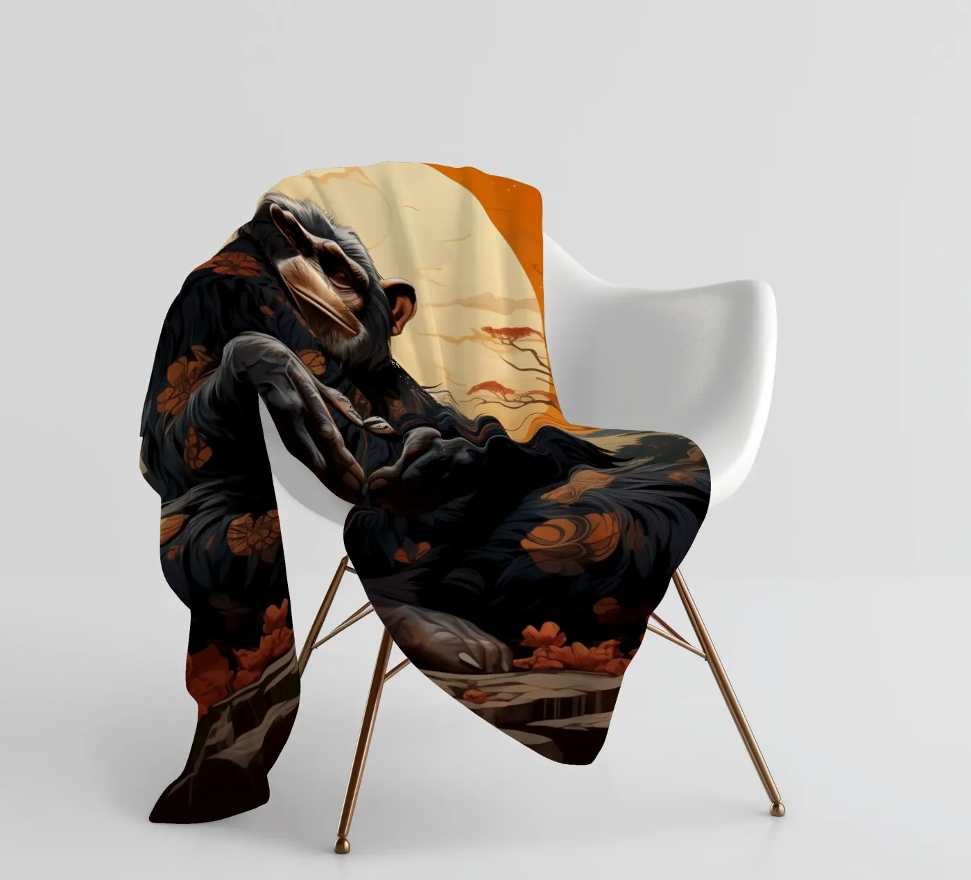 Zen fleecedeken van Art Unleashed