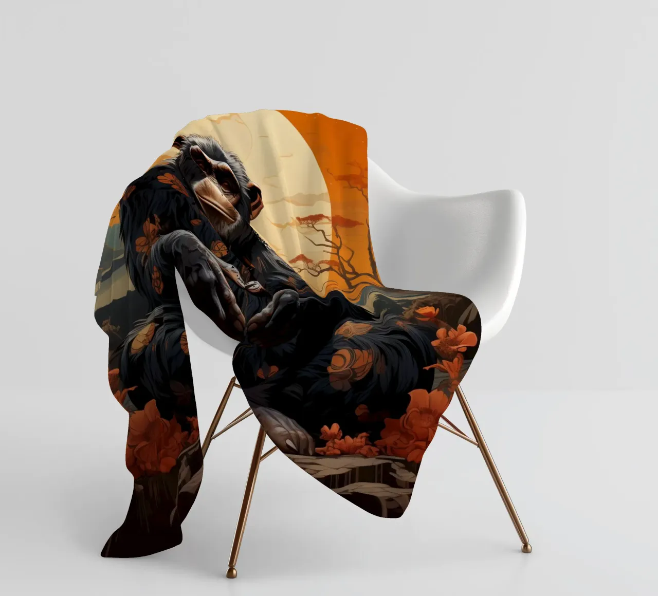 Zen Fleecedecke von Art Unleashed