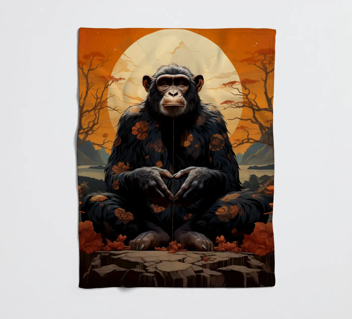 Zen fleecedeken van Art Unleashed