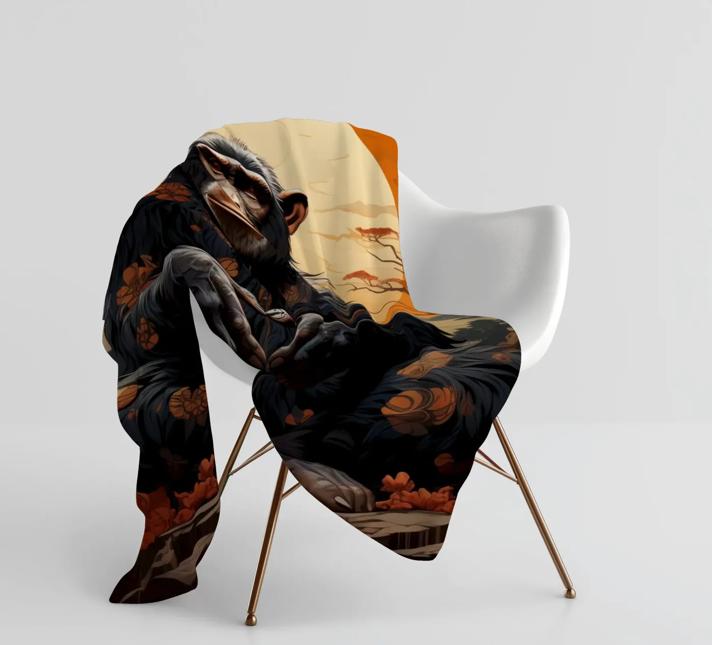 Zen fleecedeken van Art Unleashed