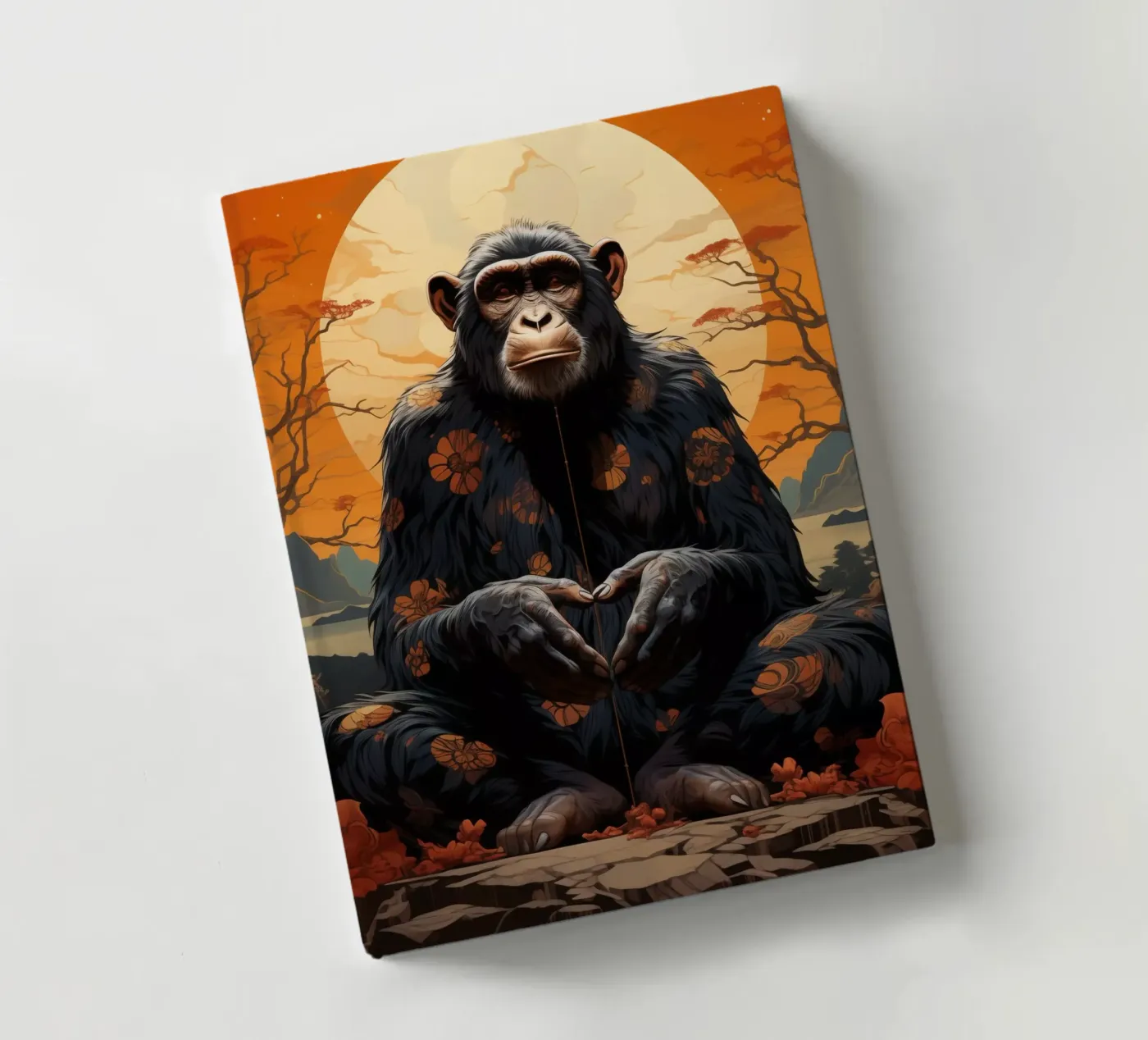 Zen notebook by Art Unleashed
