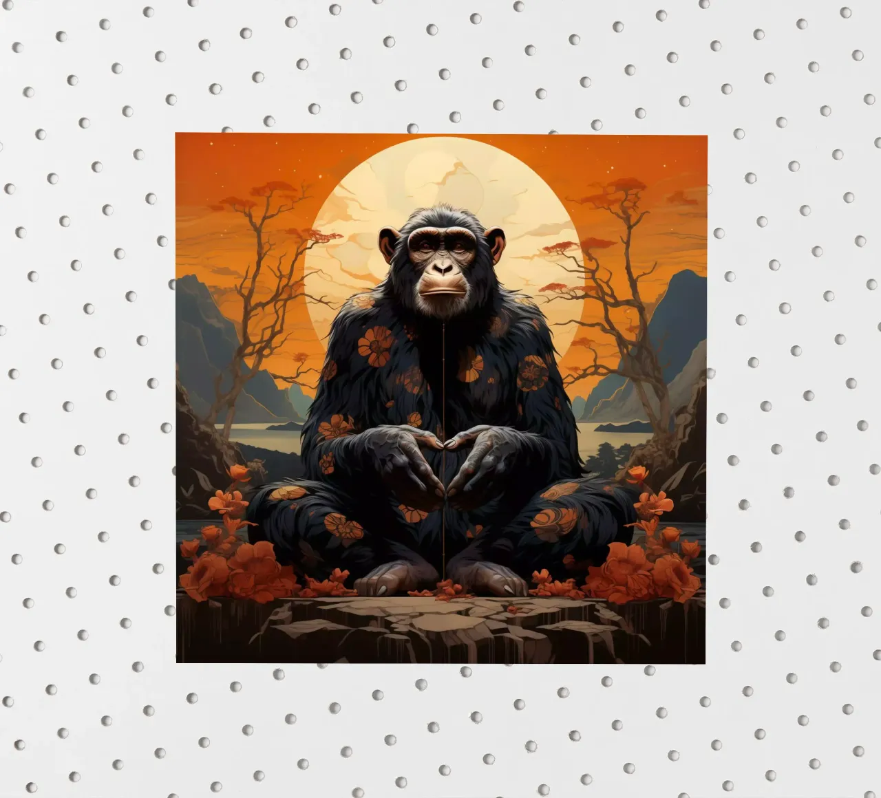 Zen sticker by Art Unleashed