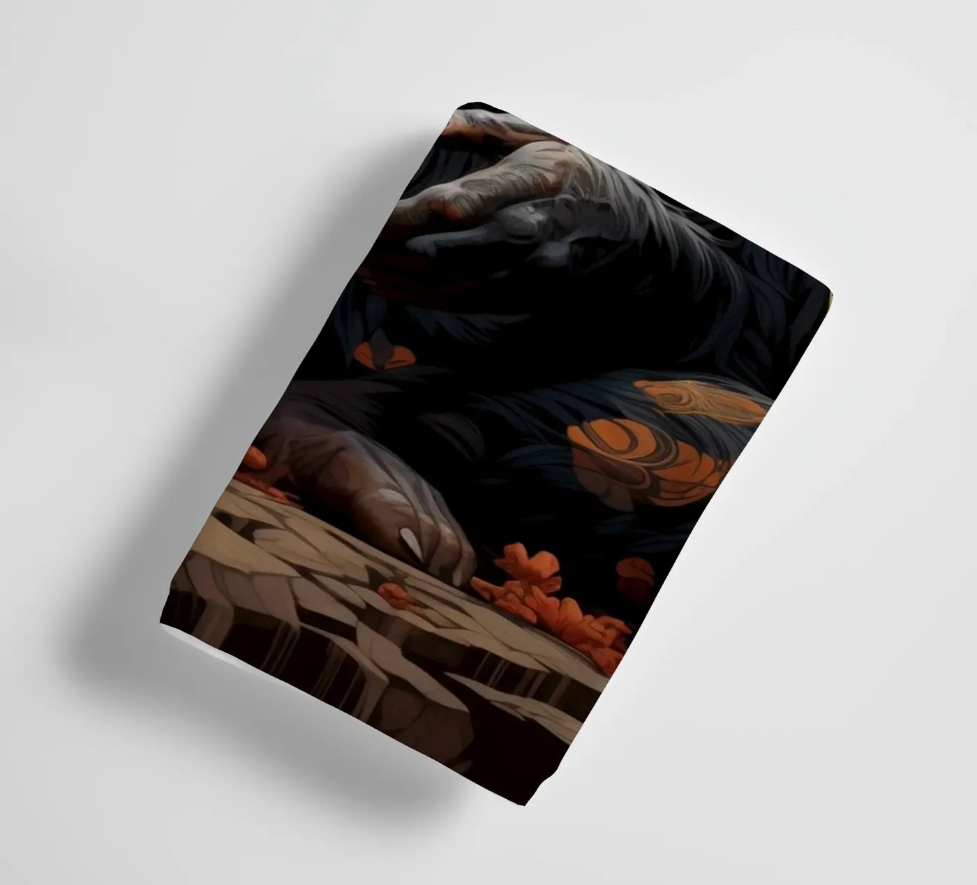 Zen towel by Art Unleashed