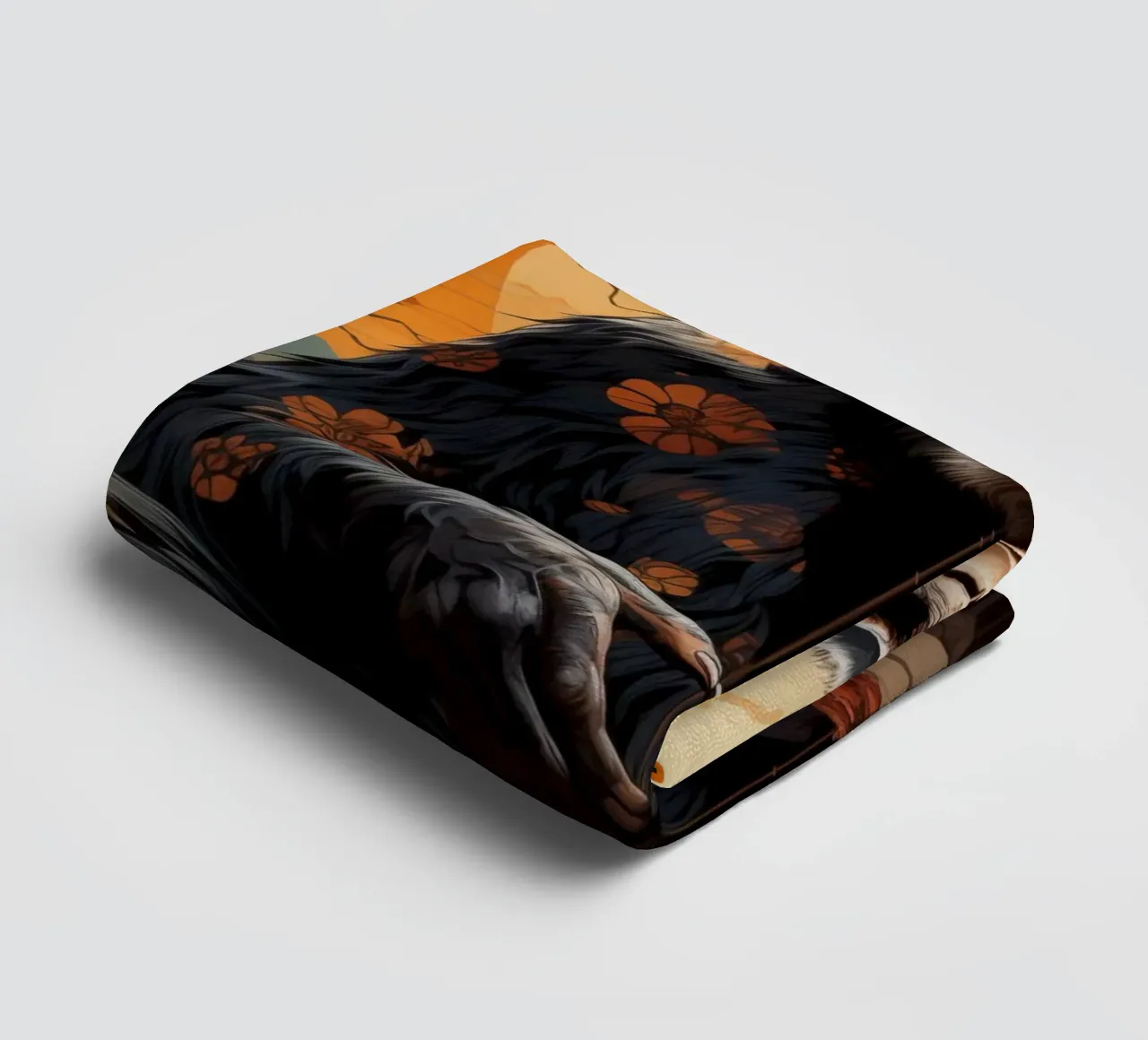 Zen towel by Art Unleashed