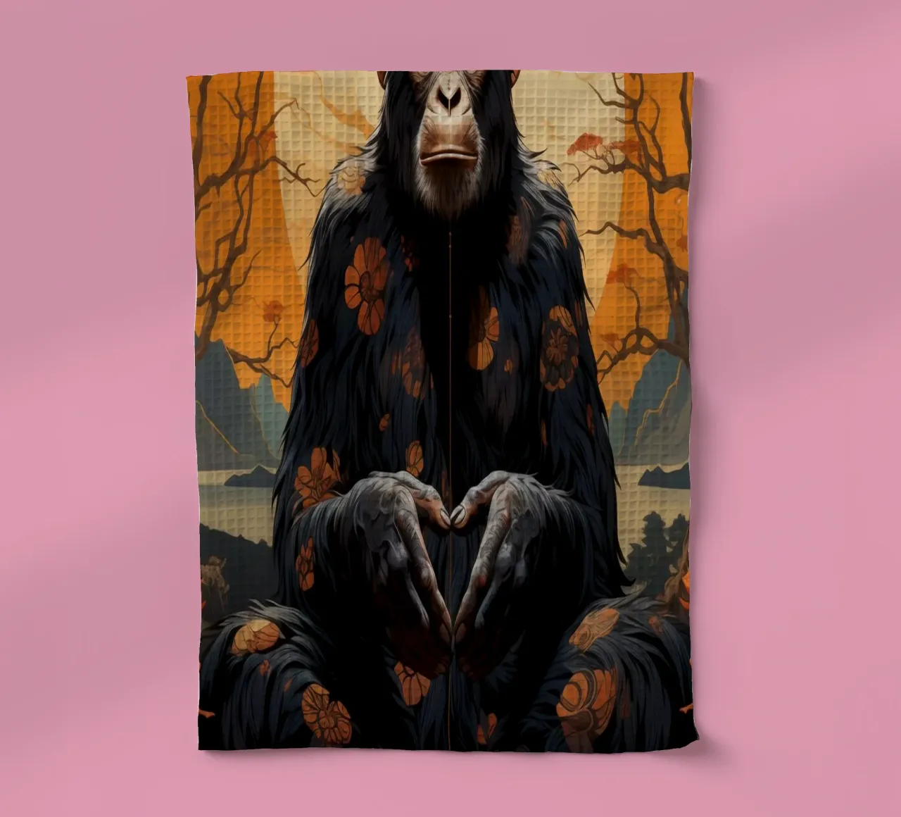 Zen Geschirrtuch von Art Unleashed