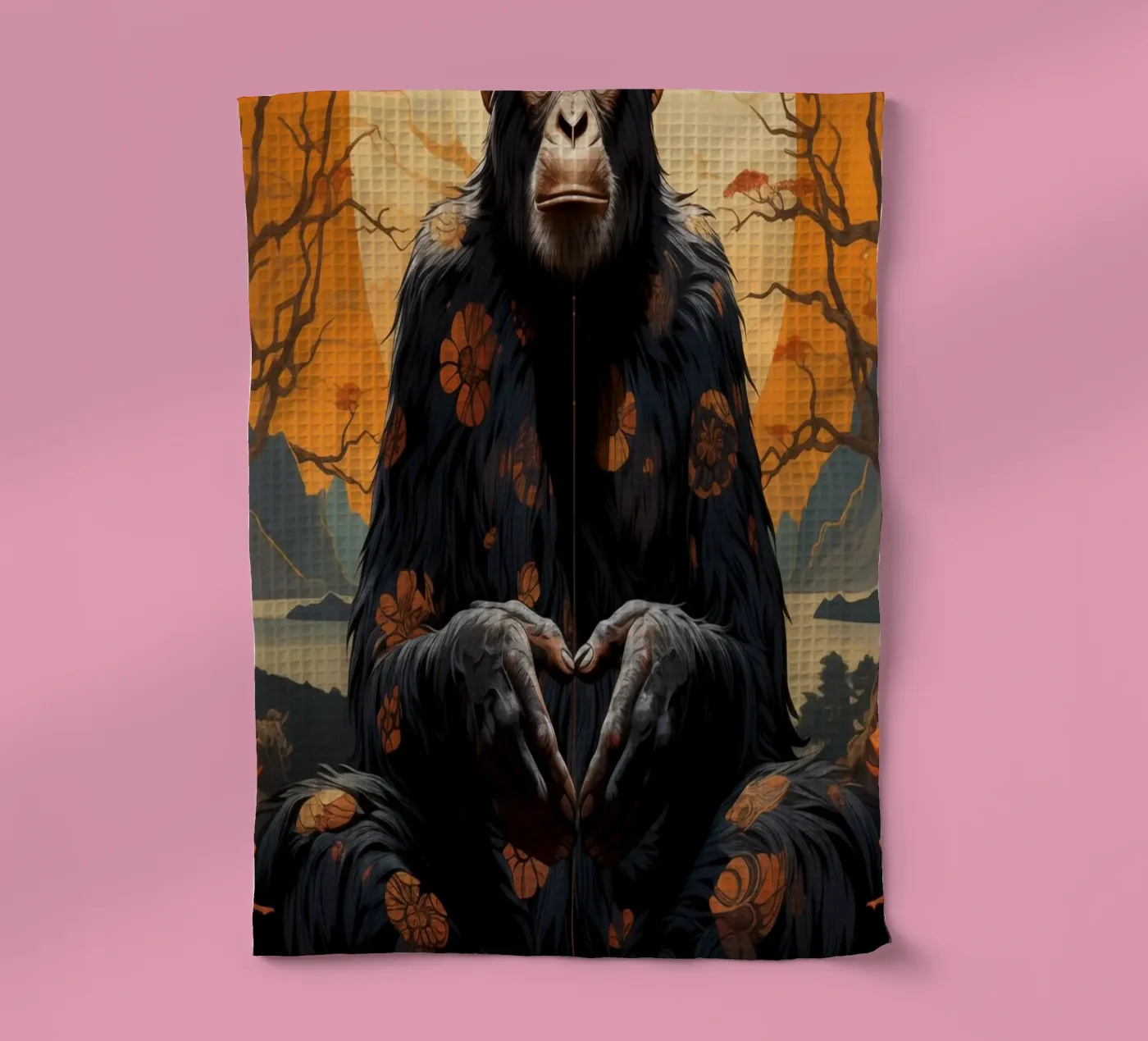 Zen Geschirrtuch von Art Unleashed