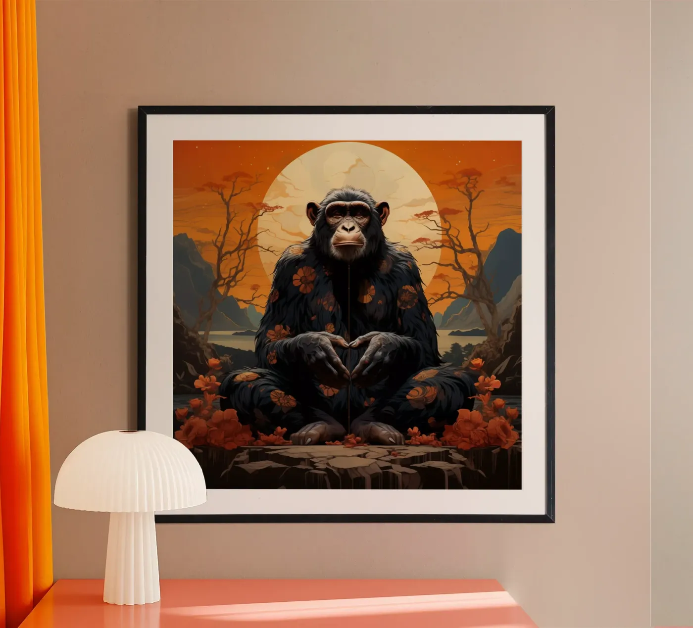 Zen poster van Art Unleashed