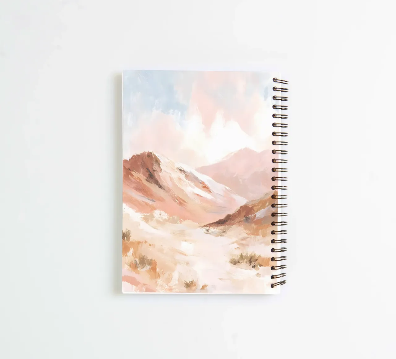 Serene Mountains spiral notebook by Gypsy Galleria
