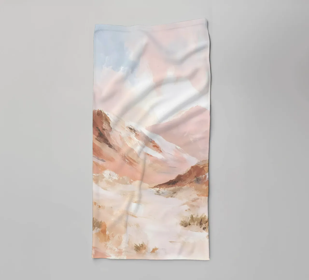 Serene Mountains towel by Gypsy Galleria