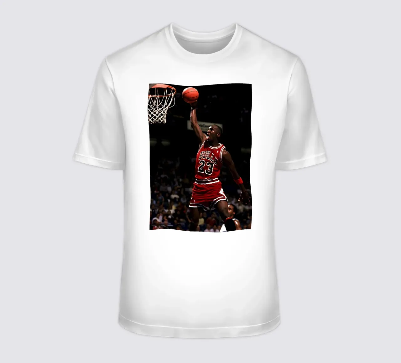 Michael Jordan t-shirt da Low poly art