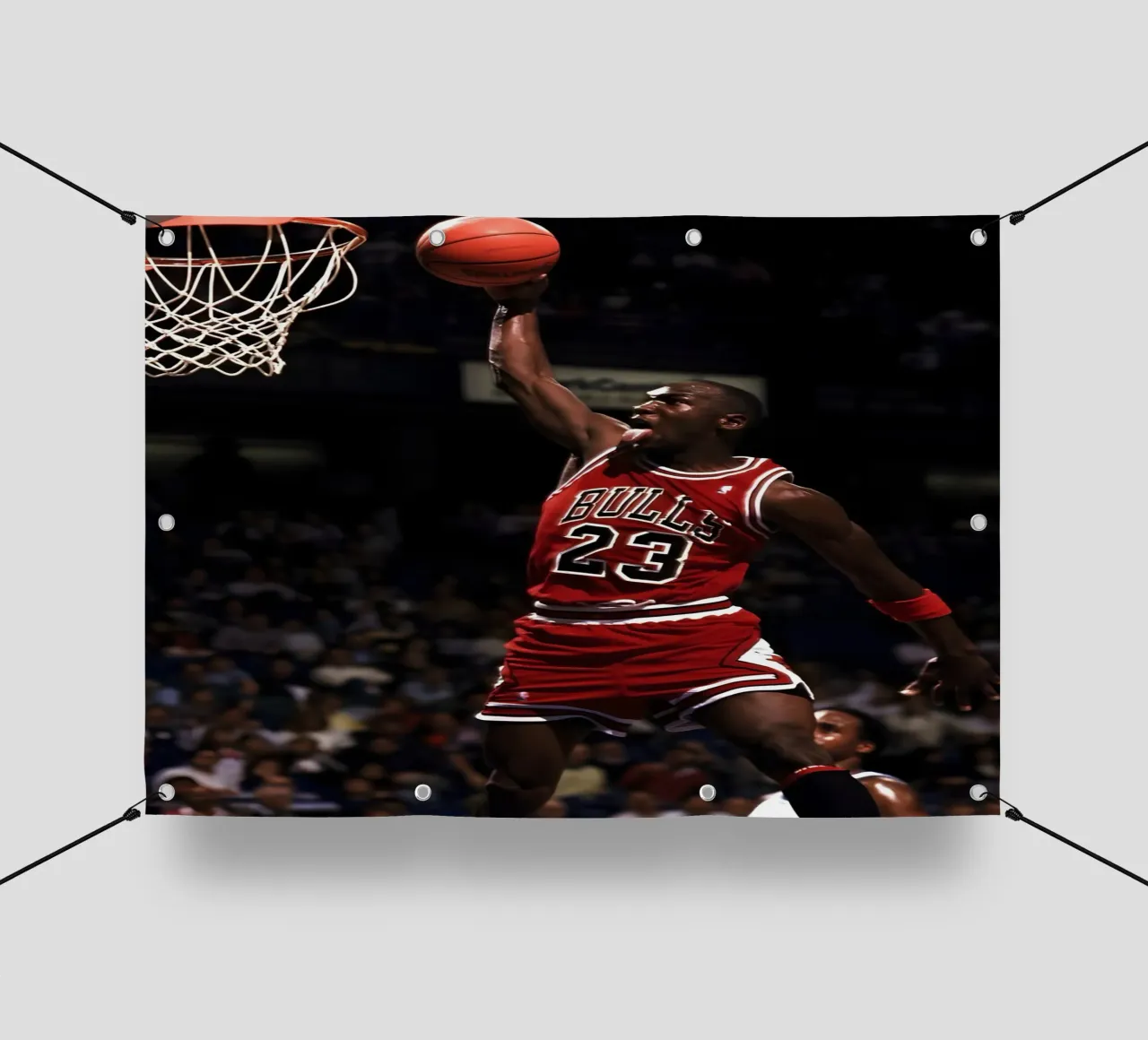 Michael Jordan telo in pvc da Low poly art