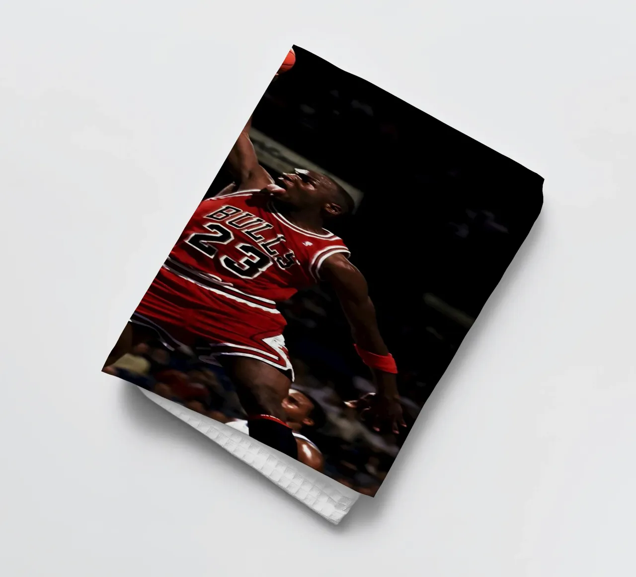 Michael Jordan canovaccio da cucina da Low poly art