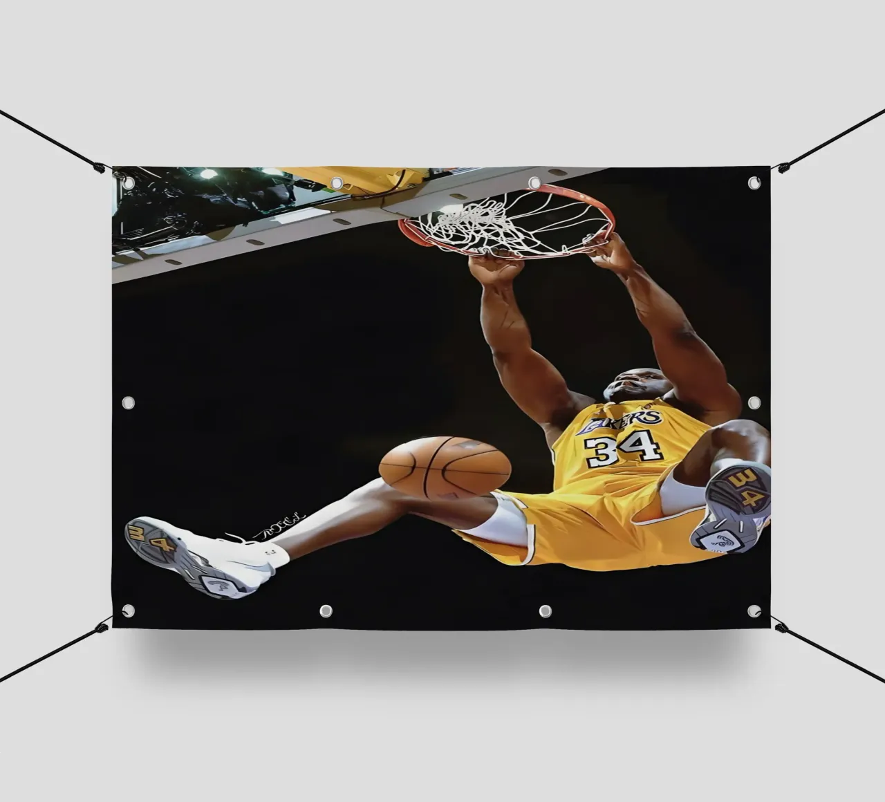 Shaquille O'Neal pvc cover by Low poly art
